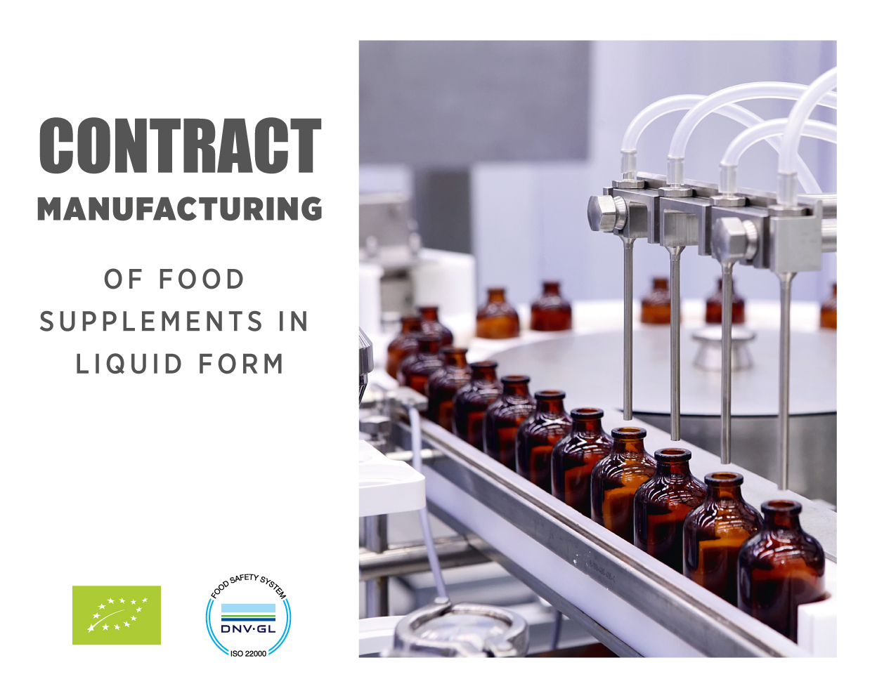 Food Supplements Contract Manufacturing Services L.E.V. Extracts